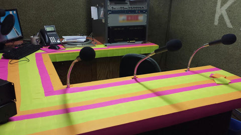 Desk Post-It Note Bomb